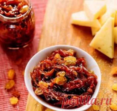 Вкусный конфитюр из красного лука