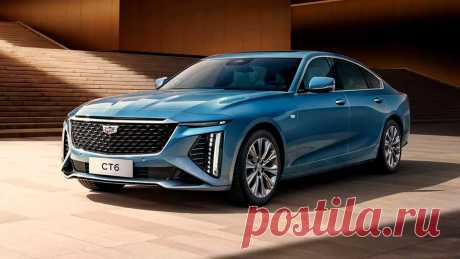 Флагманский седан Cadillac CT6 2024: фото, цена, характеристики