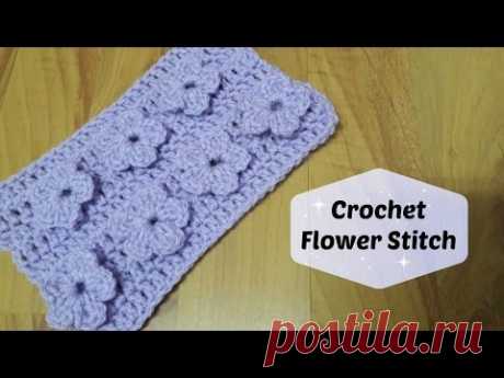 REDO: How to crochet flower stitch? | !Crochet!
