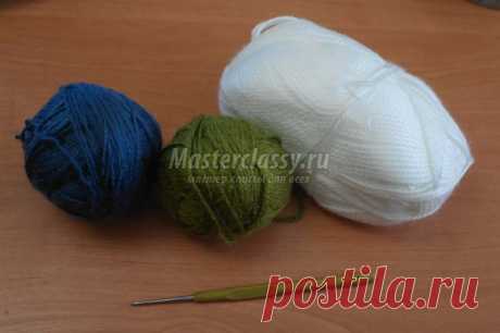 Салфетка крючком «Виноградная гроздь». Пошаговый мастер-класс