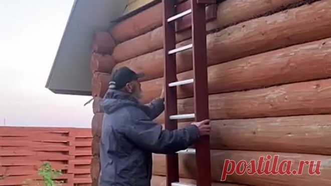 ДЕДУЛЯ СДЕЛАЛ ЛЕСТНИЦУ-ТРАНСФОРМЕР)))
