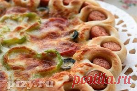 Рецепт мясной пиццы с мясными бортиками | Доставка пиццы (заказ пиццы на сайте), отзывы о пиццериях и доставке пиццы в Москве, Петербурге, Екатеринбурге, Новосибирске и др.