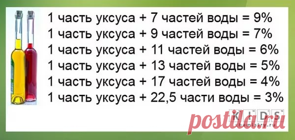 таблица растворов уксуса — Яндекс: нашлось 6 млн результатов