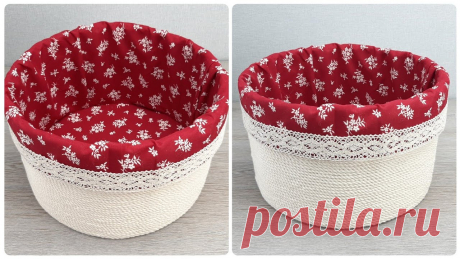 DIY КОРЗИНКА из веревки своими руками DIY КОРЗИНКА из веревки своими рукамиВ этом видео я покажу как сделать удобный органайзер из простых материалов. В такой корзинке так удобно и красиво хранит...