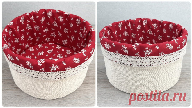 DIY КОРЗИНКА из веревки своими руками DIY КОРЗИНКА из веревки своими рукамиВ этом видео я покажу как сделать удобный органайзер из простых материалов. В такой корзинке так удобно и красиво хранит...