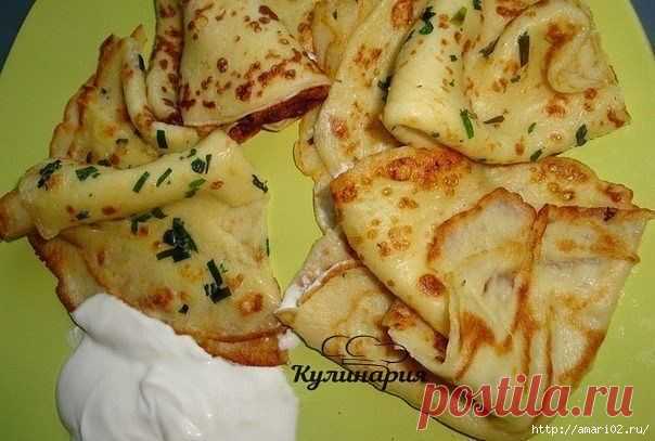Картофельные блины.