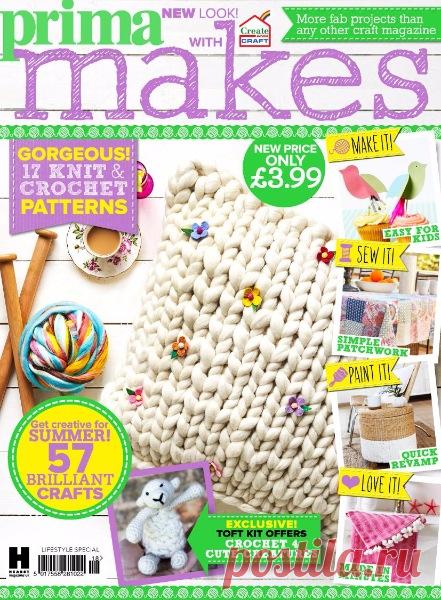 (+2) Prima Makes №18 2017 (шитье, вышивка, вязание спицами и крючком)