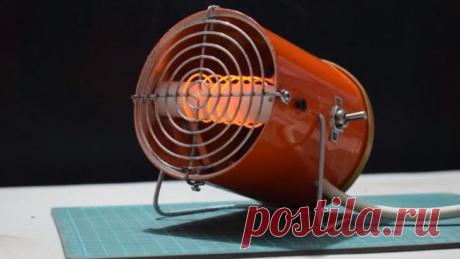 Простейшая тепловая пушка на 12В