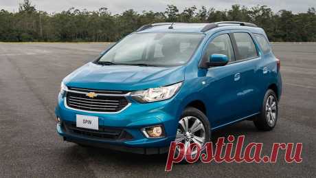 Chevrolet Spin 2019 – компактный бюджетный 7-местный компактвэн Шевроле Спин - цена, фото, технические характеристики, авто новинки 2018-2019 года