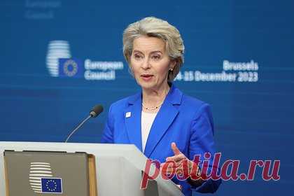 Стало известно о планах Германии поддержать переизбрание фон дер Ляйен главой ЕК