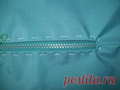 Как вшить молнию в рамку | Шьем Детям Сами