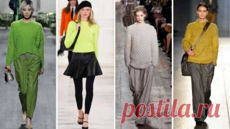 Модные женские свитера сезона 2014-201 года | Fusion of Styles