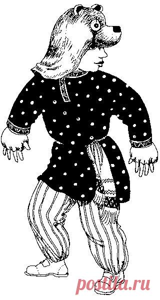 Костюм "Медведя" своими руками