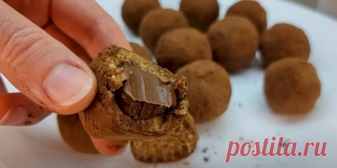 Вкусные домашние сладости за 10 минут. Смешайте все и готово: очень вкусно - Развлекательный сайт