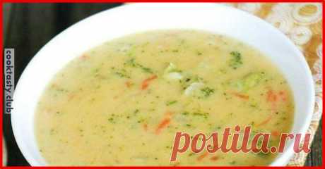 Сырный суп с курочкой и рисом . Милая Я