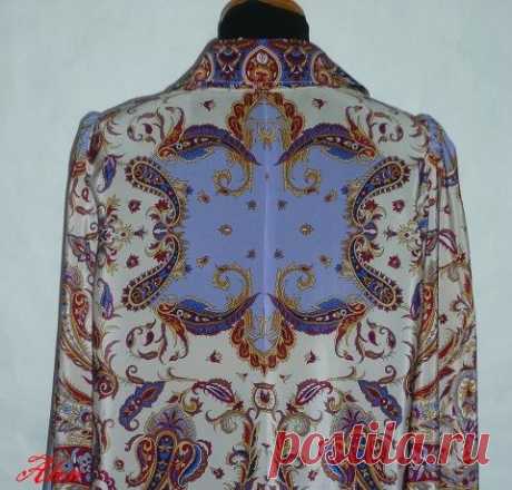 Шить из павловопосадских платков