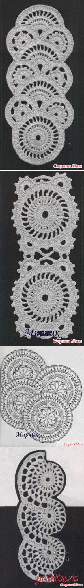 Ленточное кружево дубль 2 - Кладовая схемок(Вязаечка) - Страна Мам