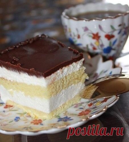 Торт "Птичье молоко".