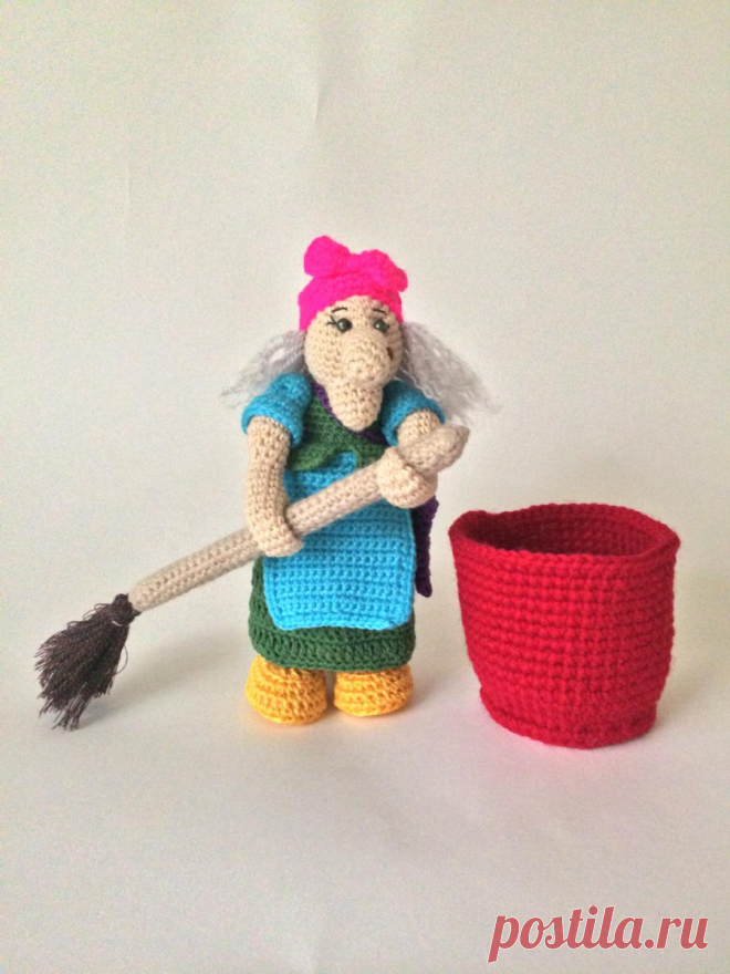 Купить баба яга в ступе ручной работы у мастера без наценок | DIY Рукоделие - Игрушки, куклы