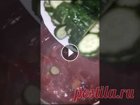 НЕОБЫКНОВЕННО ВКУСНЫЙ САЛАТ ИЗ ОГУРЦОВ НА ЗИМУ &quot;ПРОСТОЙ&quot; НЕОБЫКНОВЕННО ВКУСНЫЙ САЛАТ ИЗ ОГУРЦОВ НА ЗИМУ &quot;ПРОСТОЙ&quot;...