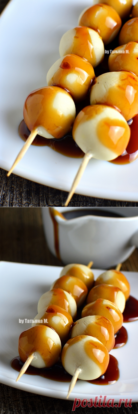 Десерт "Митараси данго" | Кулинарный блог Татьяны М.