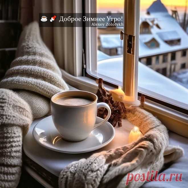 ☕🍬 Доброе Зимнее Утро!