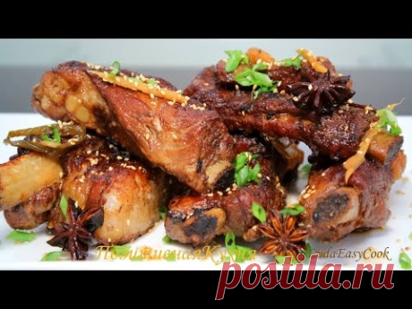 Вкуснейшие СВИНЫЕ РЕБРЫШКИ новый ВКУСНЫЙ МАРИНАД в АЗИАТСКОМ стиле / Asian-Style Ribs recipe