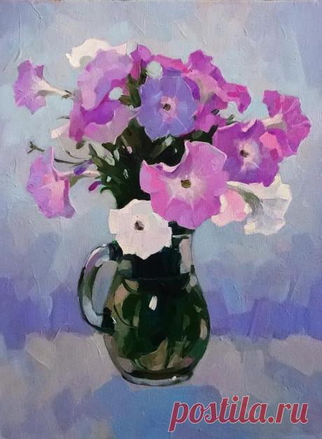 "Петуньи" - Картины, антикварная мебель, предметы интерьера. Лот №6536670839 Купить "Петуньи" из категории "Картины, антикварная мебель, предметы интерьера” за 1000.00 грн, лот №6536670839. Безопасные покупки и продажи товаров для коллекционирования на Crafta.ua (ранее Аукро).