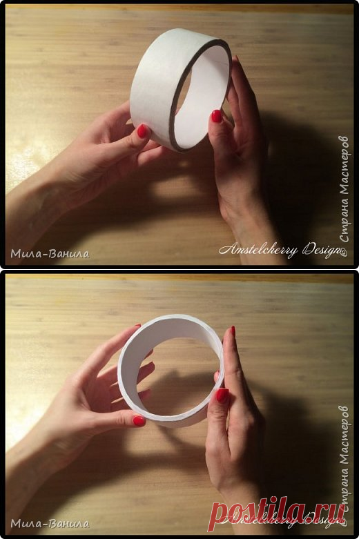 «Основание для круглой шкатулки», в технике «послойное папье-маше». | Страна Мастеров