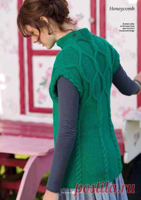 Туника Honeycomb, The Knitter 67