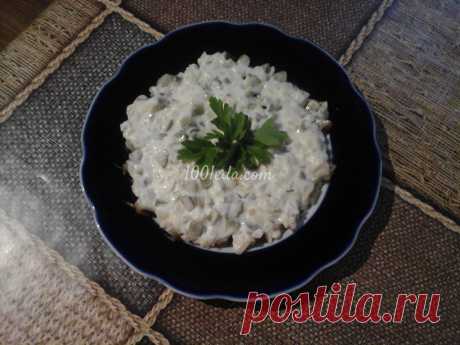 Закуска с сельдью и маринованными огурчиками - Холодные закуски от 1001 ЕДА