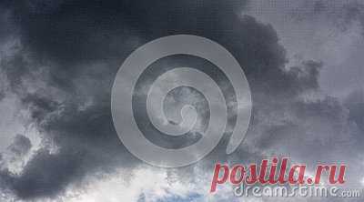 Thunderclouds Stock Photo - Image: 92236905