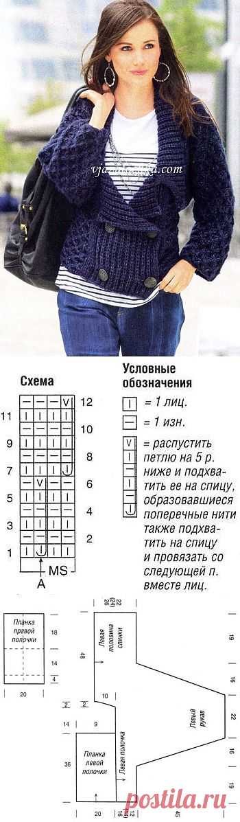 Двубортный блейзер на пуговицах