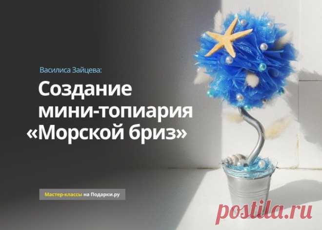 Мини-топиарий «Морской бриз»