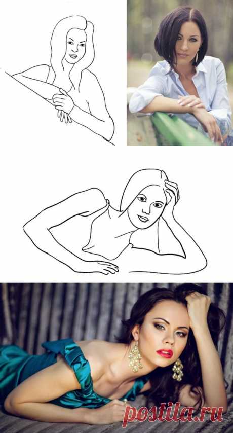 Cамые удачные позы для женской фотосессии
