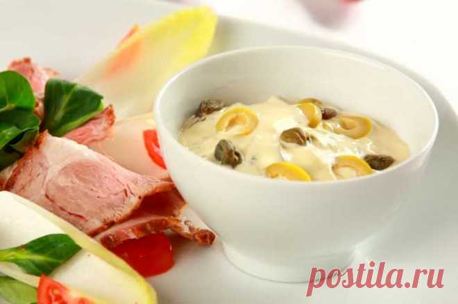 Белый соус с оливками и каперсами – пошаговый рецепт с фото.