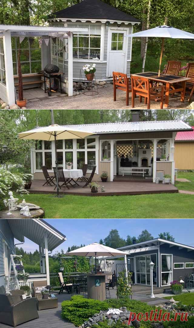 Простая летняя кухня своими руками: 6 практичных проектов
