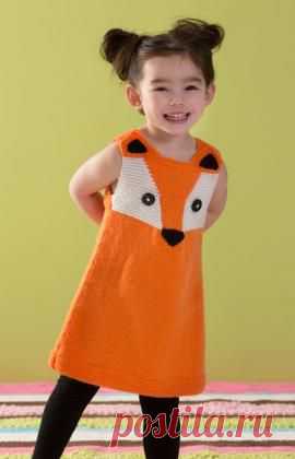 Ребенка Foxy трикотажная туника Pattern | красное сердце