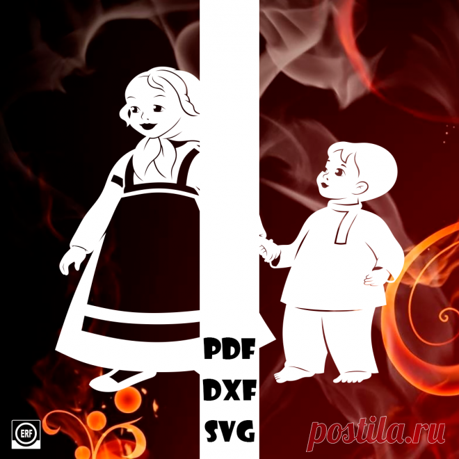 ⭐Автор: Юлия Кошман
М/ф Гуси-Лебеди 1949г. Маша и Ваня

Сказки 73