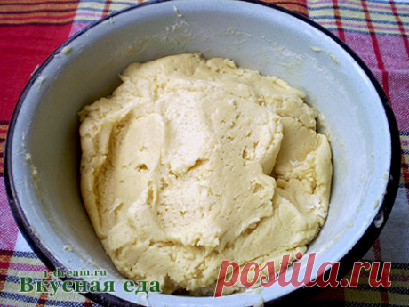 Рецепт песочного теста для пирога - песочное тесто для печенья - Вкусная еда