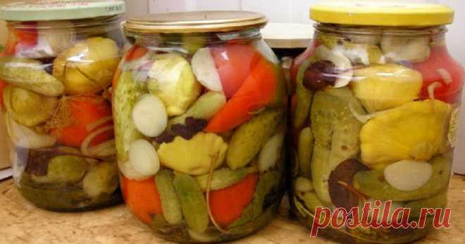 Маринад для овощей на зиму