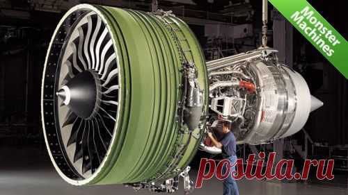 Машины-монстры: GE90-115B - самый большой и самый мощный в мире авиационный реактивный двигатель » DailyTechInfo - Новости науки и технологий, новинки техники.