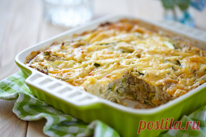 Запеканка с капустой и кабачками рецепт с фото пошагово
