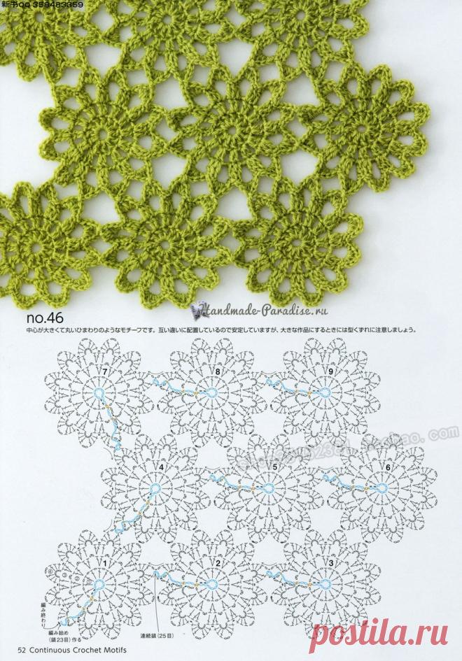 Японский журнал «Безотрывное вязание крючком»