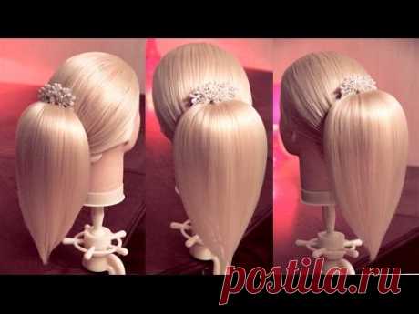 Объёмный хвост - "Капелька" - Hairstyles by REM