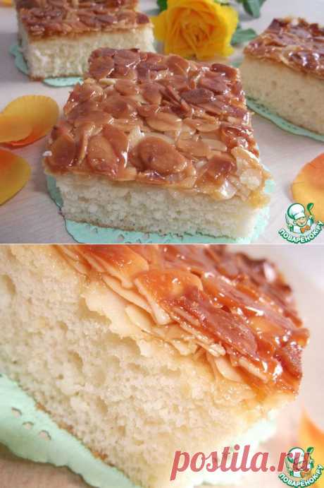 Пирог &quot;Лепесток миндаля&quot; - кулинарный рецепт