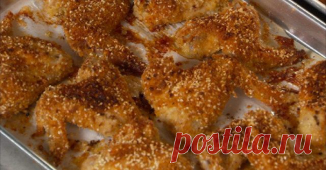 Невероятные хрустящие куриные крылышки в духовке | ДОМАШНИЙ ОЧАГ