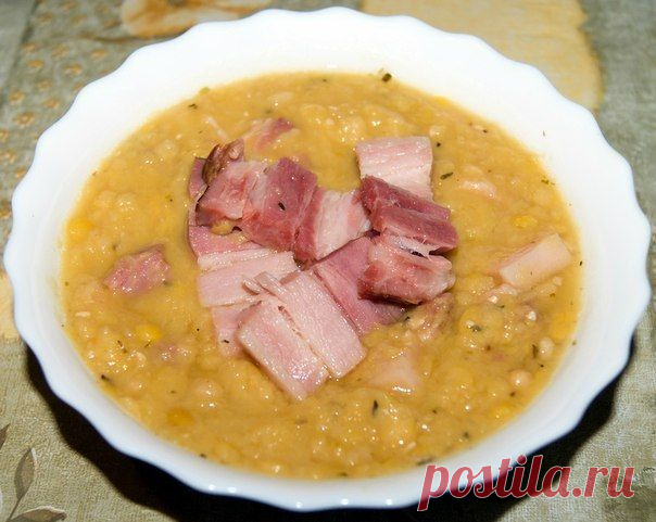 Желтый гороховый суп (шведская кухня)