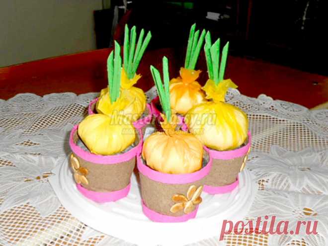 Поделки из бросового материала. "Огород круглый год". Мастер-класс