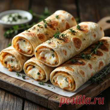 Жареные рулетики из лаваша: лёгкая и аппетитная закуска. Домашние рецепты. | «Вкусные истории с Таней: творчество, рецепты заготовок на зиму и домашняя кухня». | Дзен